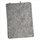 Notizbuch m. Filzcover, steingrau, 15,5x11cm, Beutel 1 Stück