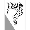 Paint-Me Schablone Tiger, 11,5x16,5cm
