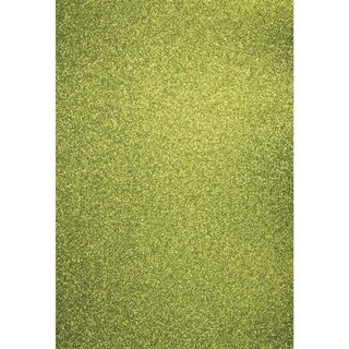 A4 Bastelkarton: Glitter, maigrün, 210x297mm, 200 g/m²,1Bogen