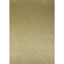 A4 Bastelkarton: Glitter, renaissance gold, 210x297mm,...