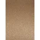 A4 Bastelkarton: Glitter, brilliant bronze, 210x297mm,...