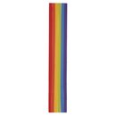 Wachs-Zierstreifen Regenbogen 1mm, 200x1mm, 6 Farben...