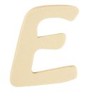 Holz- Buchstaben FSC Mix Credit, 6cm &oslash; E