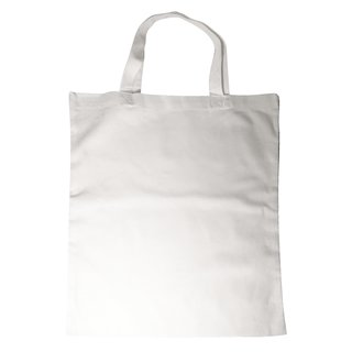 Baumwoll- Tasche, unbedruckt, weiß, 42x38cm, Beutel 1Stück