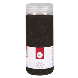 Sand, fein, 0,1-0,3mm, Dose 475ml, schwarz