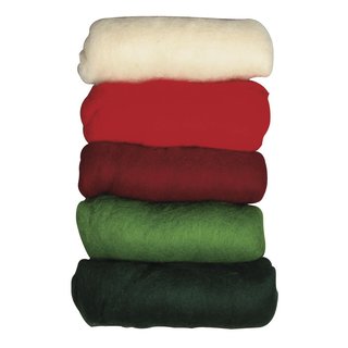 Reine Schurwolle, Wintermix Christmas Greetings, Vlies, 5...