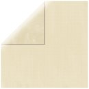 Scrapbookingpapier Double Dot, elfenbein, 30,5x30,5cm