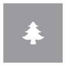 Ministanzer Weihnachtsbaum, 0,95cm ø, (3/8") mit Schlüsselanhänger