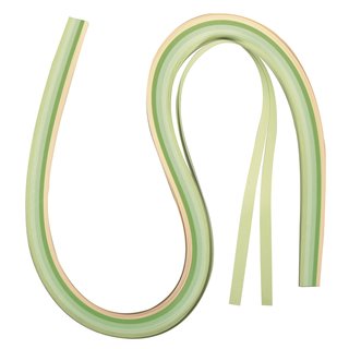 Papier für Quilling, grün/beige Töne, 53x0,6cm, 80 g/m2, Beutel 100 Stück