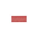 Organzaband, rot, 2,5cm, Rolle 10m