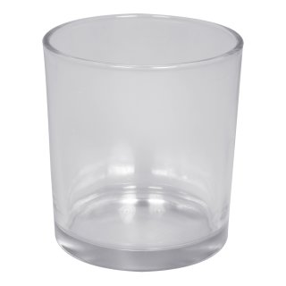 Glas Gefäß, Höhe:8cm, ø innen:5,5cm(unten)