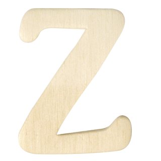 Holz-Buchstabe, 4 cm, Z