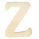 Holz-Buchstabe, 4 cm, Z